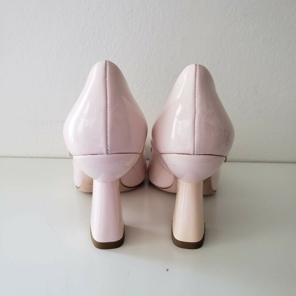 Miu Miu Mary Jane Heel Shoes - Nude Pink - Picture 4 of 8